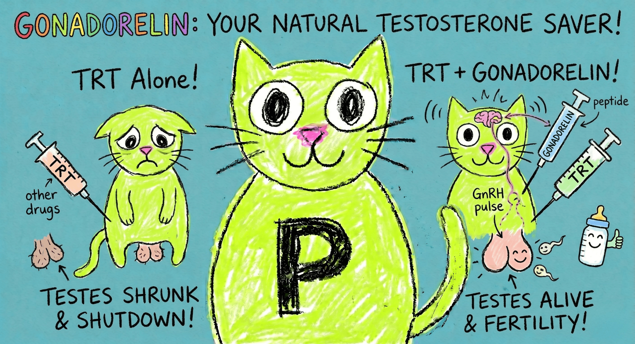 Gonadorelin illustration