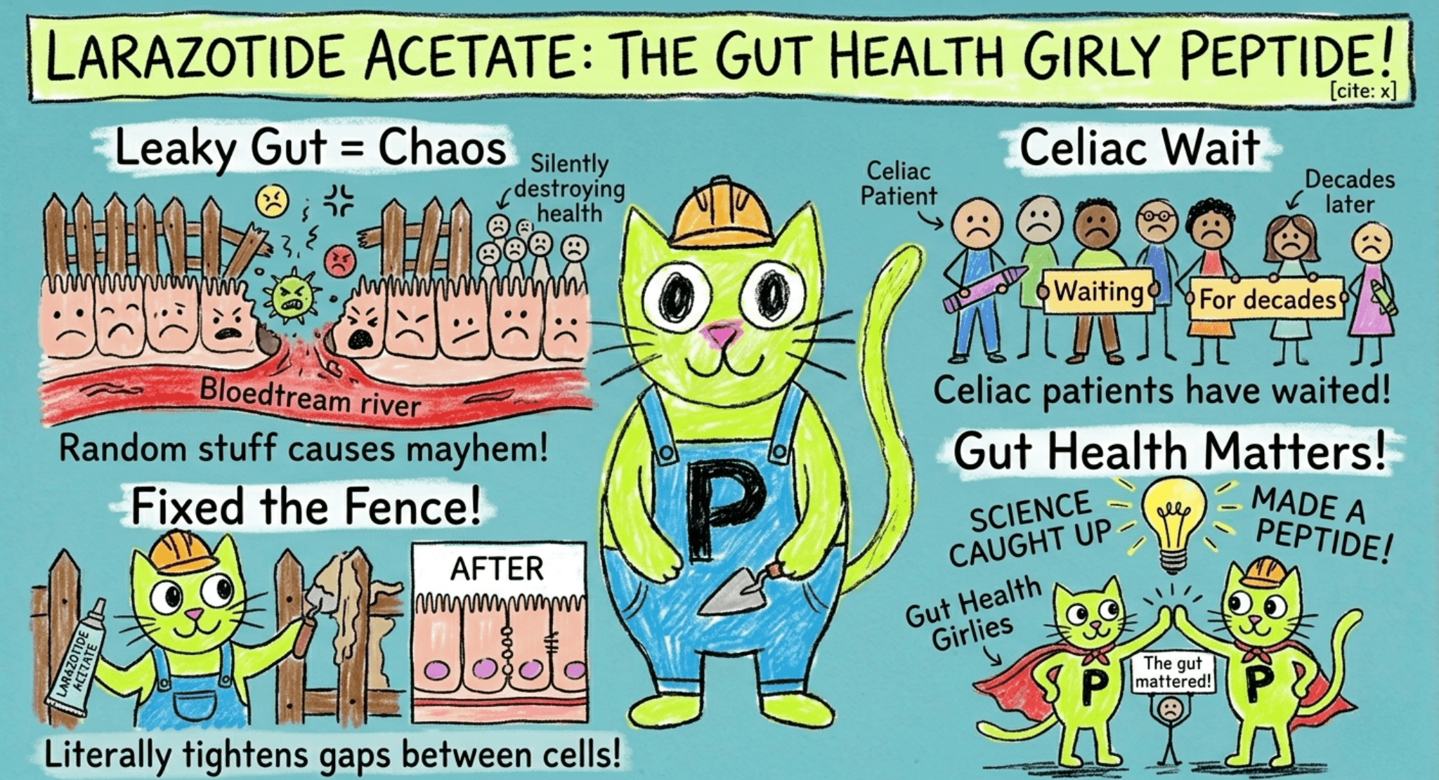 Larazotide Acetate illustration