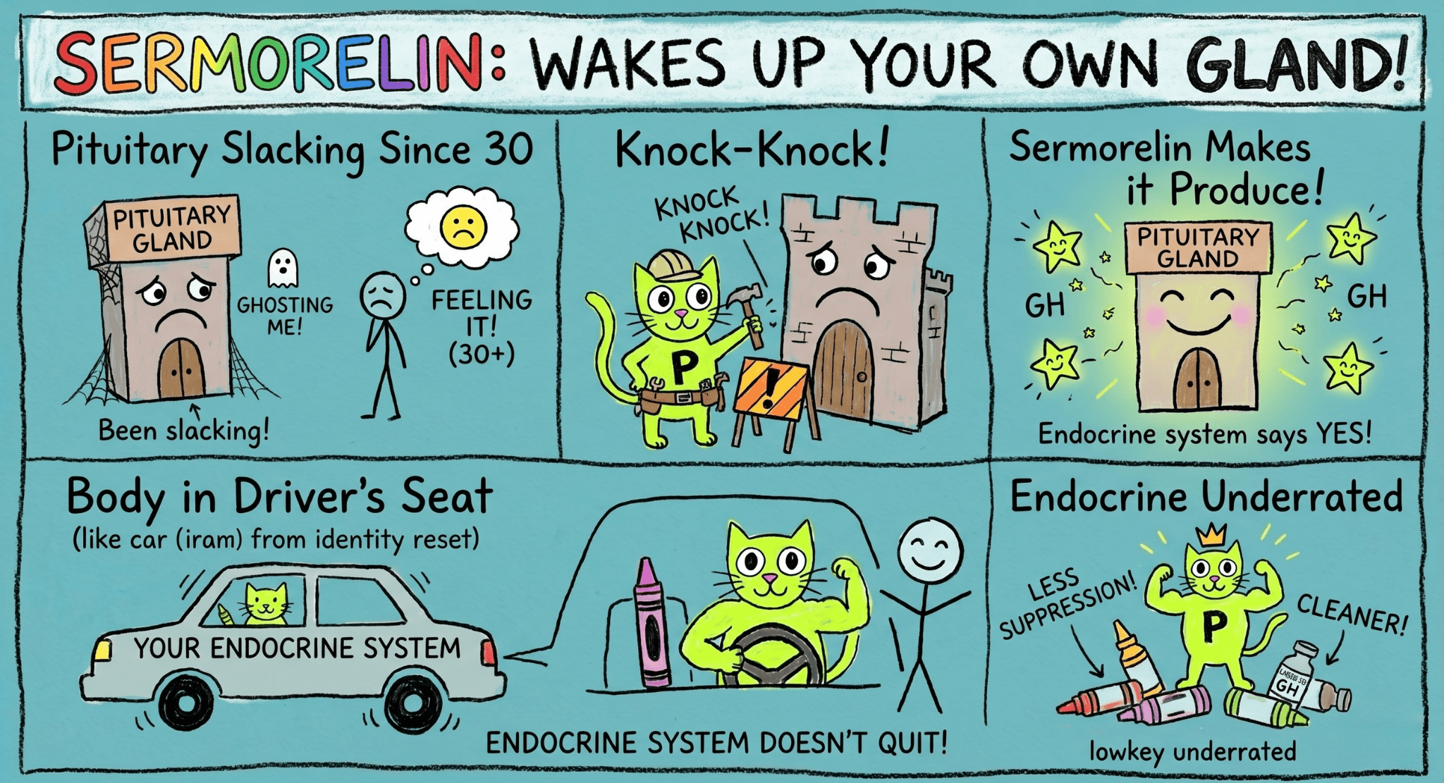 Sermorelin illustration