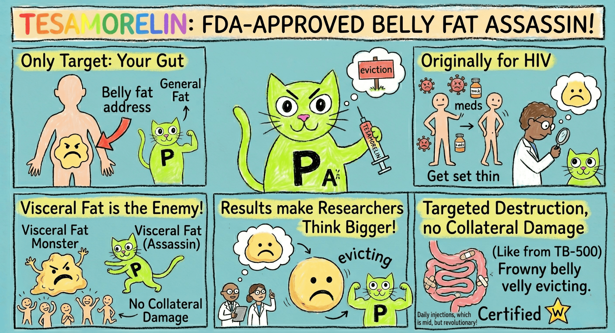 Tesamorelin illustration